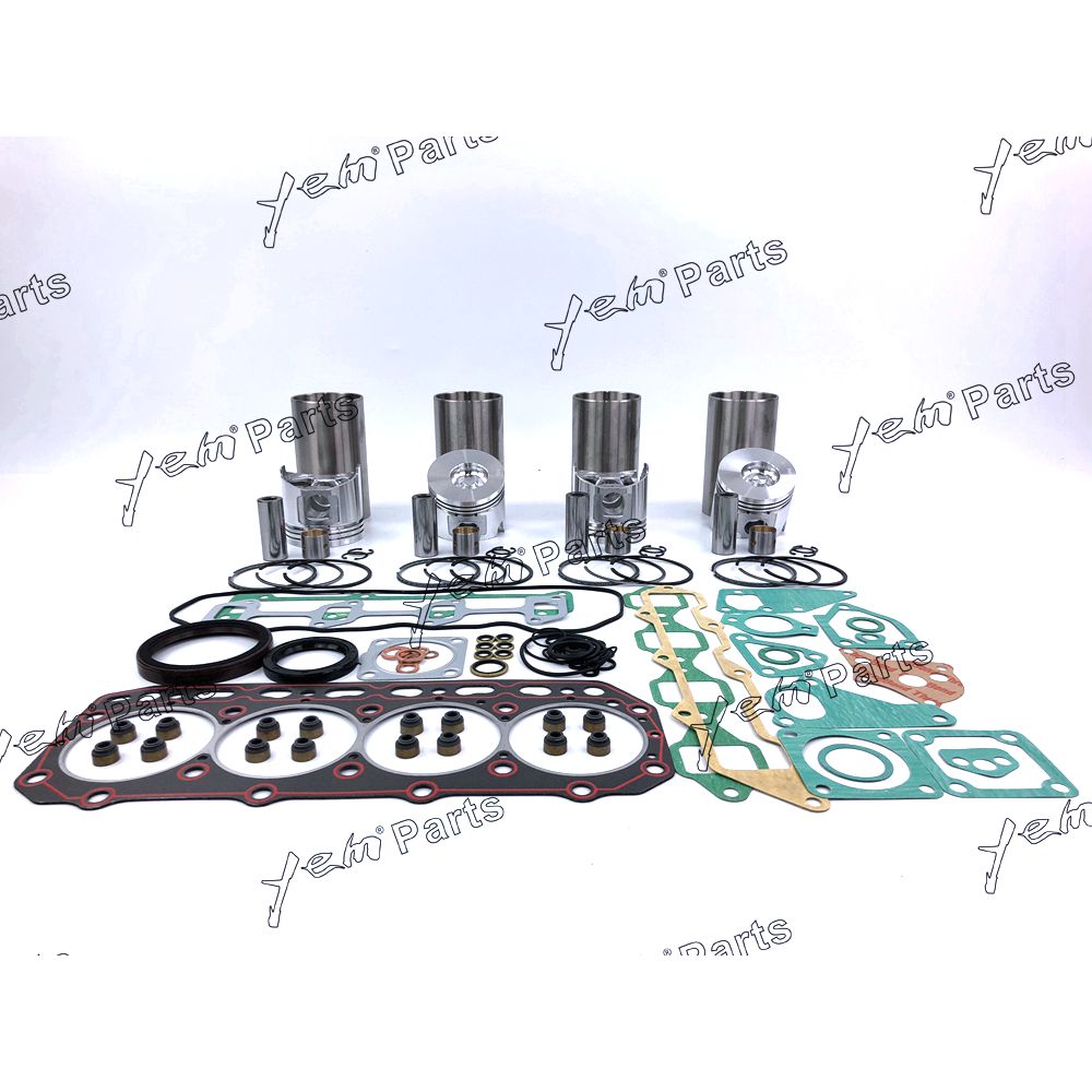 YEM Engine Parts 4TNV84T Overhaul Rebuild Kit with 8EX Valves For Yanmar Engine LX490 Tractor For Yanmar