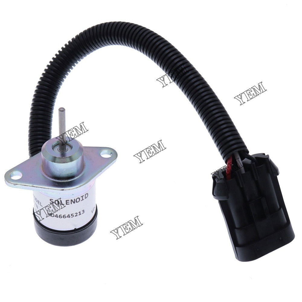 YEM Engine Parts Fuel Shutdown Solenoid 1J710-60011 12V for Bobcat T300 T320 T750 1J71060011 For Bobcat