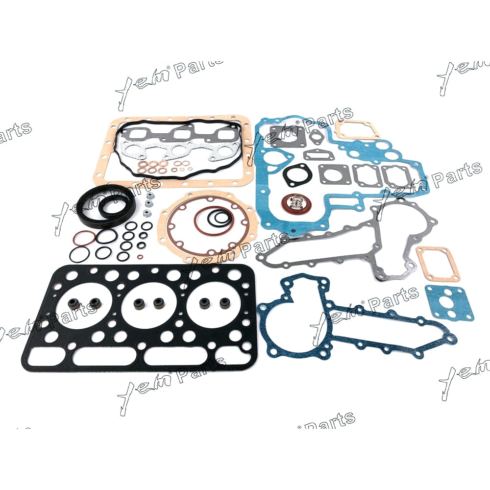 YEM Engine Parts For Kubota D1403 Diesel Engine Full Gasket Kit Set W Cylinder Head For Kubota