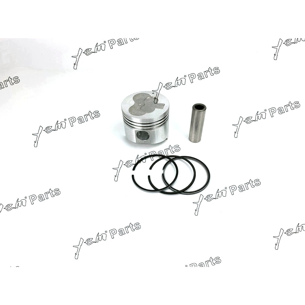 YEM Engine Parts Piston + Ring Kit Set Oversize 76mm (+0.50mm) For Mitsubishi L3E PIN:18MM (MM437601) Engine Parts For Mitsubishi