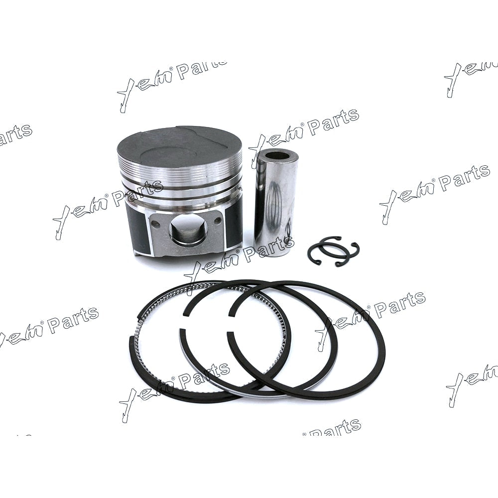 YEM Engine Parts Piston + Ring Kit Set STD 72mm For Kubota D905 / V1205 Engine Parts For Kubota