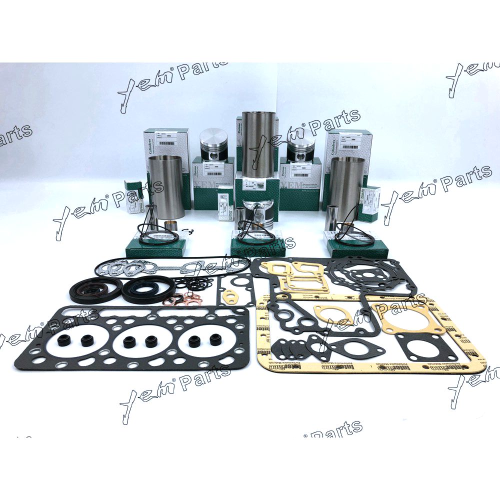 YEM Engine Parts D850 Overhaul Rebuild Kit For Kubota Engine B1550HST B6200D B6200E Tractor Parts For Kubota