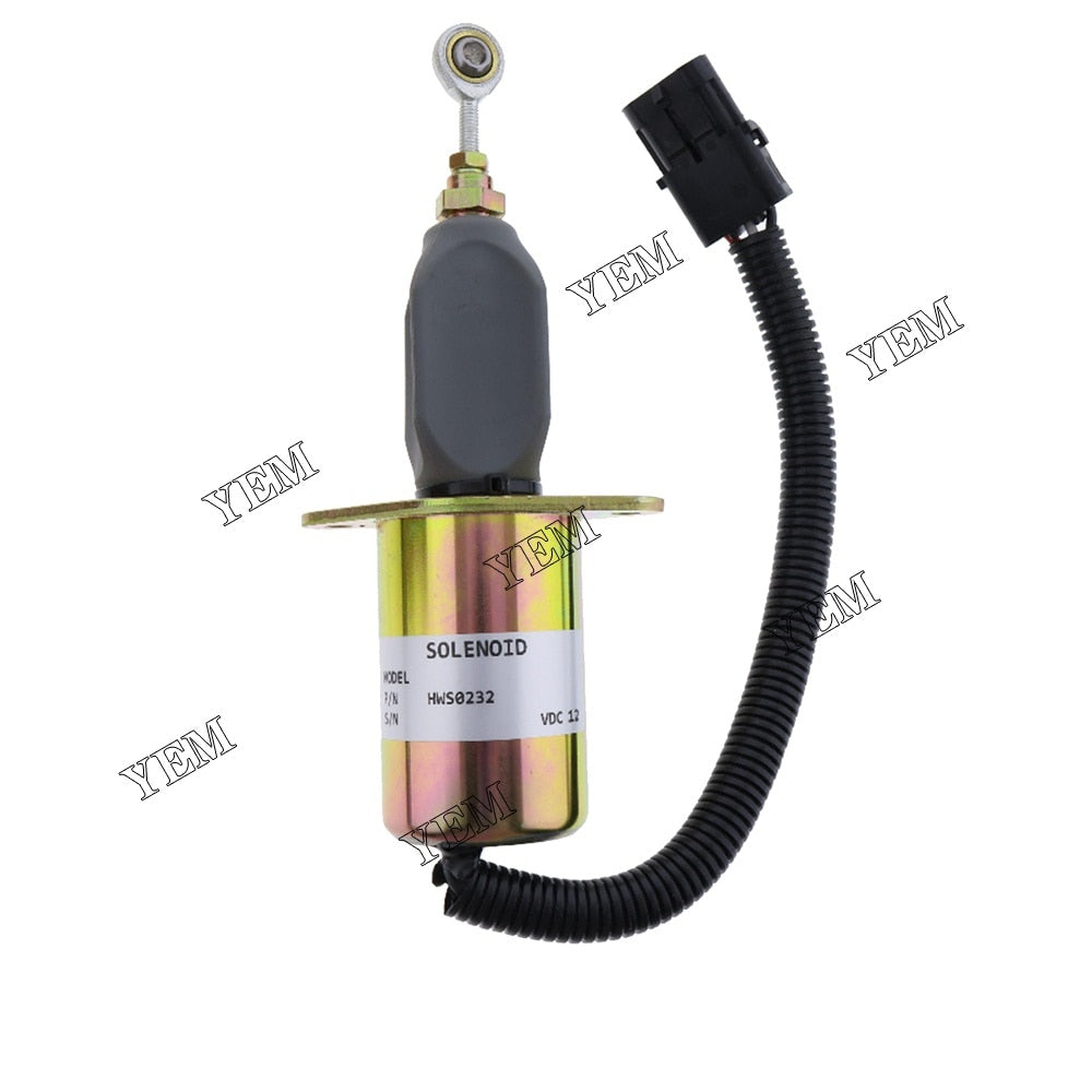 YEM Engine Parts FUEL SHUT OFF SOLENOID For 5.9L 8.3L For Cummins MOTORHOMES ForD FREIGHTLINER For Cummins