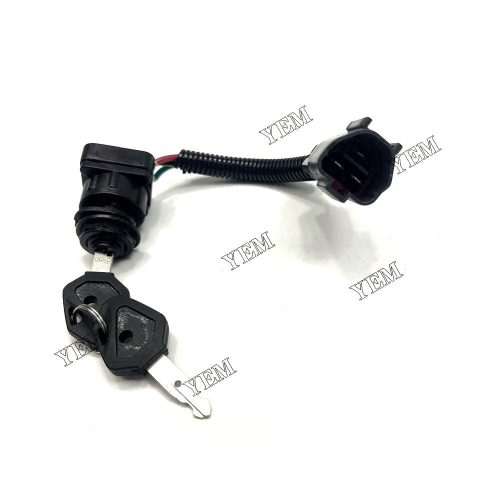 yemparts Ignition Switch RC411-53964 HRC40-53960 For Kubota Diesel Engine FOR KUBOTA