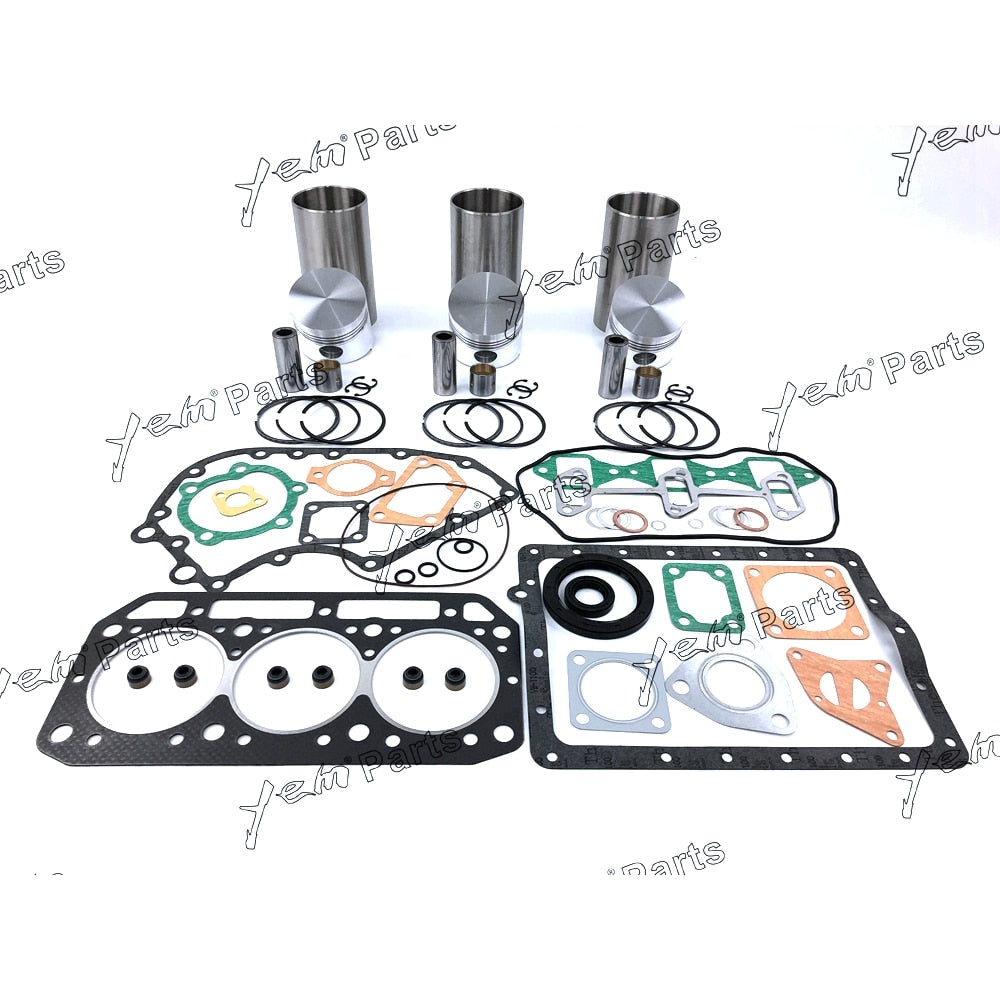 YEM Engine Parts Overhaul Rebuild Kit For Komatsu 3D84-1 3D84-1FA Engine PC25-6 PC30-6 Excavator For Komatsu