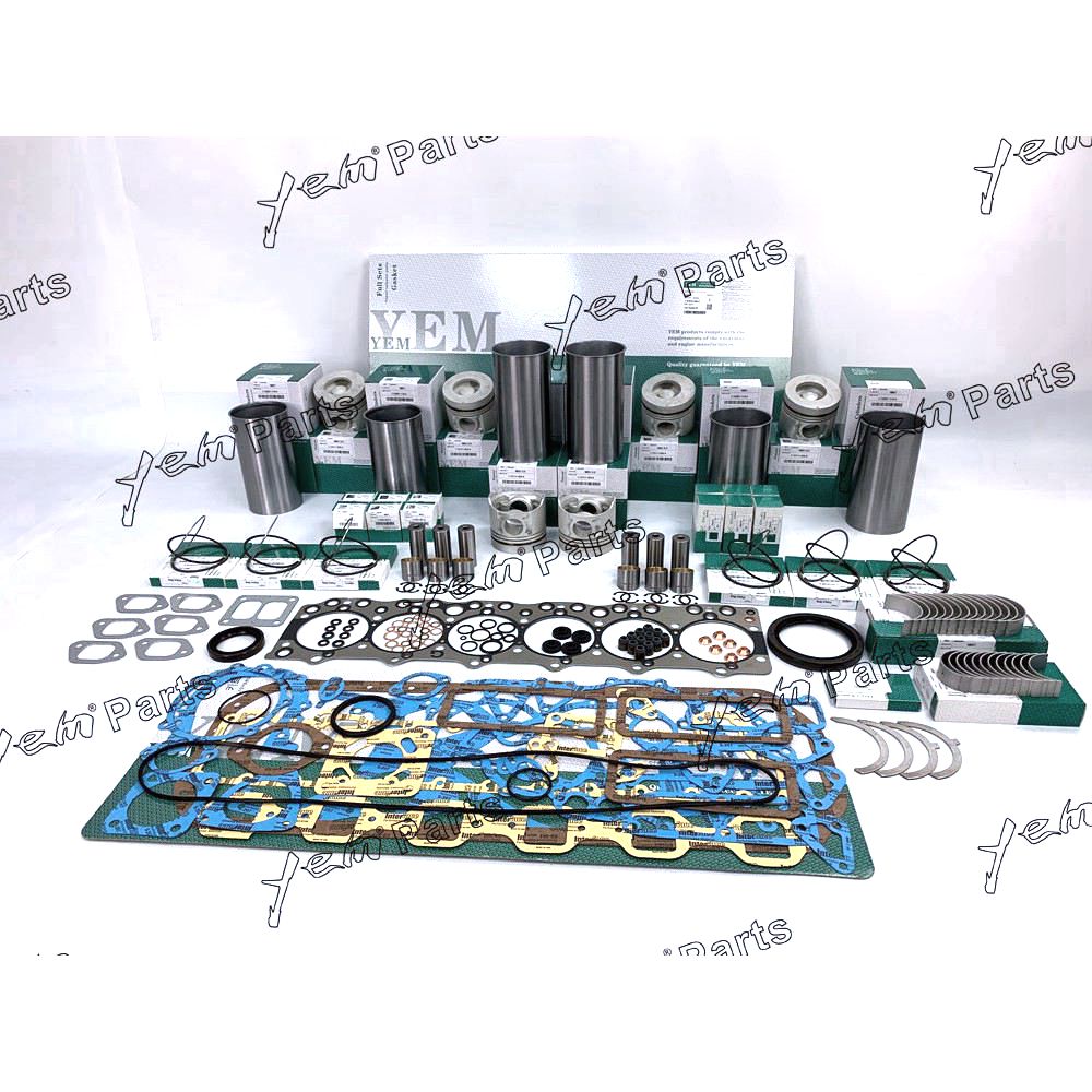 YEM Engine Parts 6BG1 6BG1T overhaul rebuild kit For Isuzu Engine SH215X-2 IHI EX125WD excavator For Isuzu