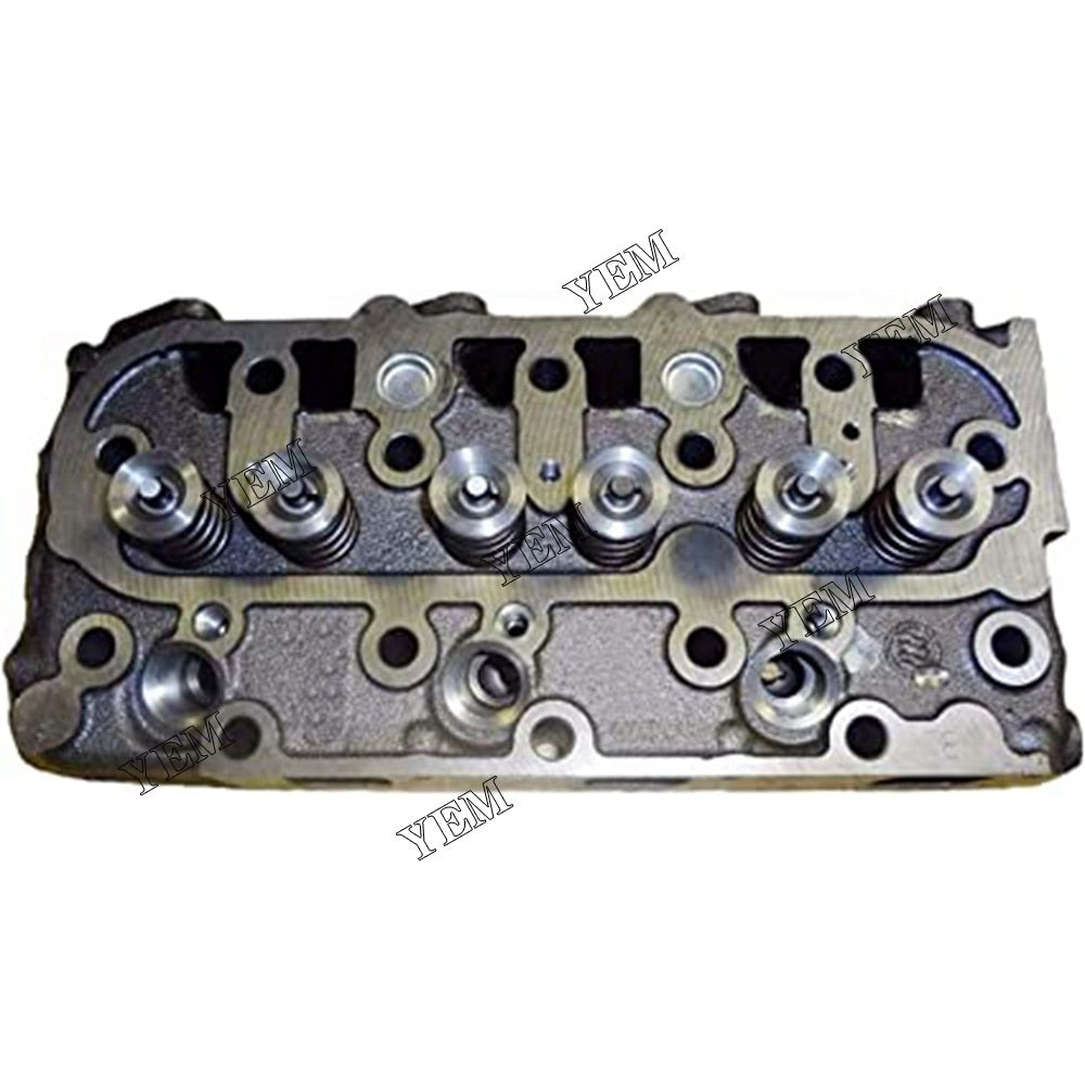 YEM Engine Parts USA Complete Cylinder Head Assy Valves & Full Gasket Set For Kubota D1105 Engine For Kubota