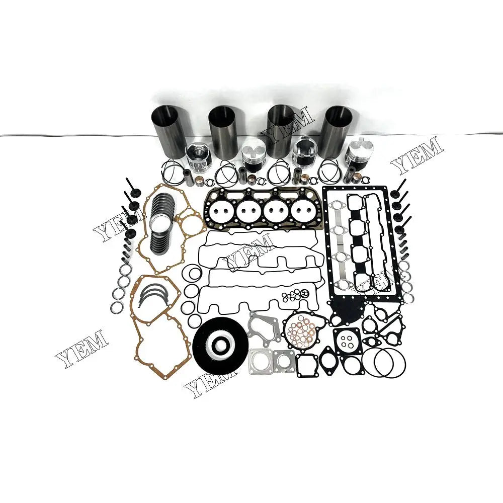 competitive price Overhaul Rebuild Kit With Gasket Set Bearing-Valve Train For Perkins 404C-22T excavator engine part YEMPARTS