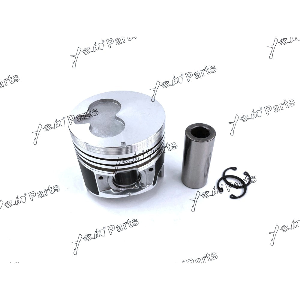 YEM Engine Parts Piston + Ring Kit Set Oversize (+0.50mm) For Isuzu 3LD1 x3 PCS (8-97176-287-0) Engine Parts For Isuzu