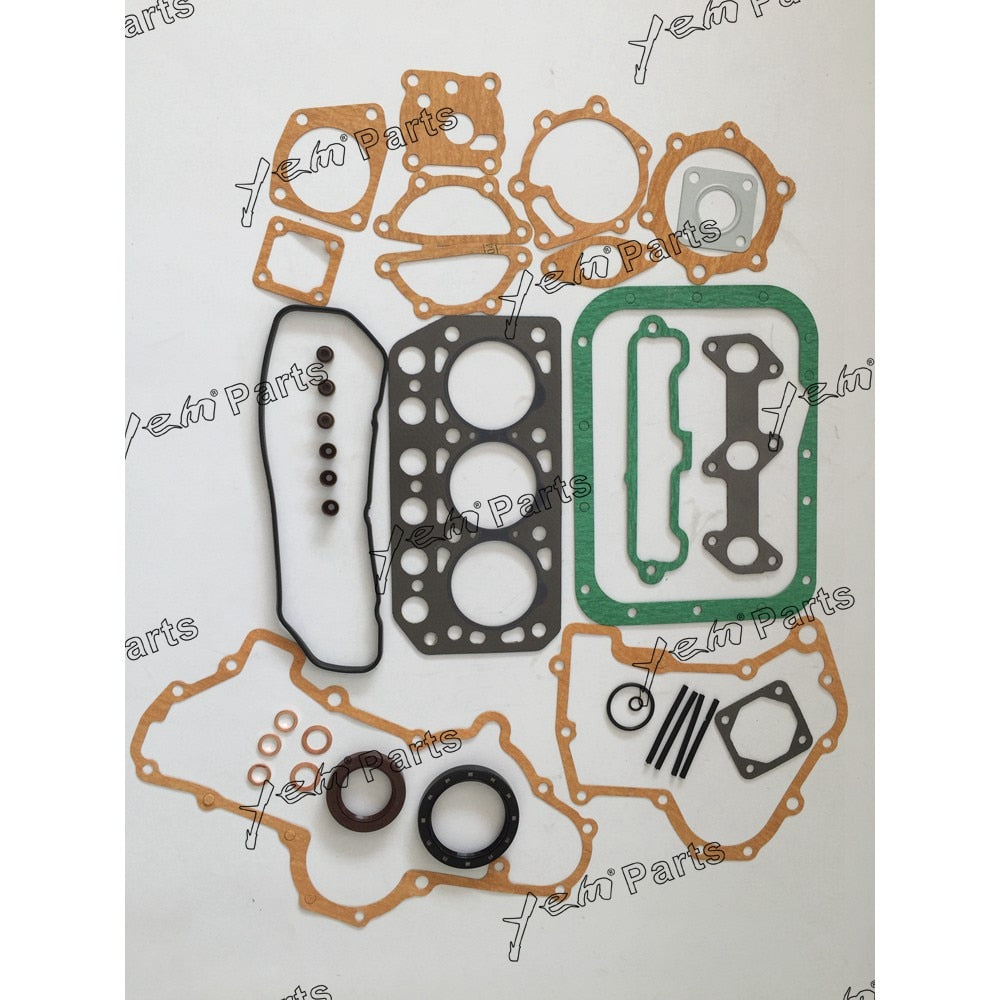 YEM Engine Parts K3D Overhaul Gasket +Piston + Piston Ring Set For Mitsubishi Engien Parts For Mitsubishi
