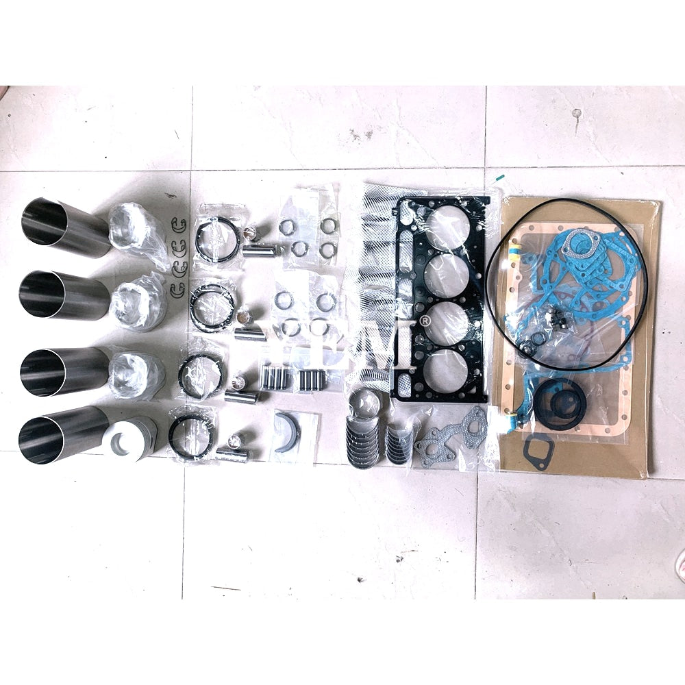 YEM Engine Parts V2203M-DI Overhaul Rebuild Kit Direct Injection For Kubota Bobcat S130 S150 S160 For Kubota