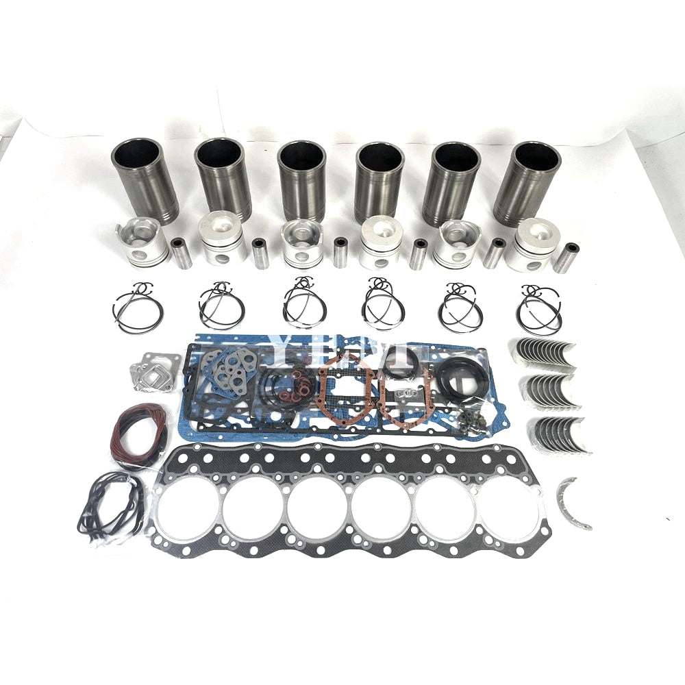 YEM Engine Parts For Mitsubishi 6D15 Engine Rebuild Kit For CAT Excavator For Kobelco For Kato Crane Truck For Kato