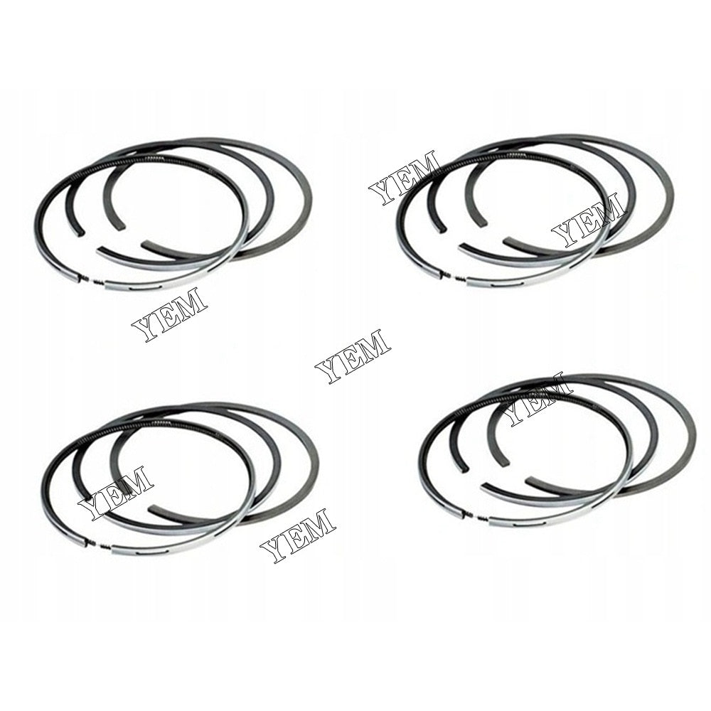 YEM Engine Parts 4 Sets STD Engine SD25 Piston Ring KIT For NISSAN Bore 89mm For Nissan