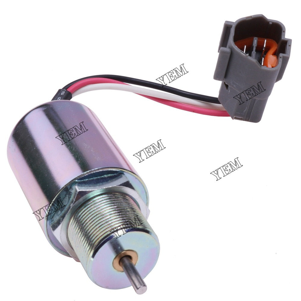 YEM Engine Parts 12V 30A87-10044 SA-3725-12 Fuel Shut Off Solenoid Fits For Mitsubishi K4N-D61KG S3L2 For Mitsubishi