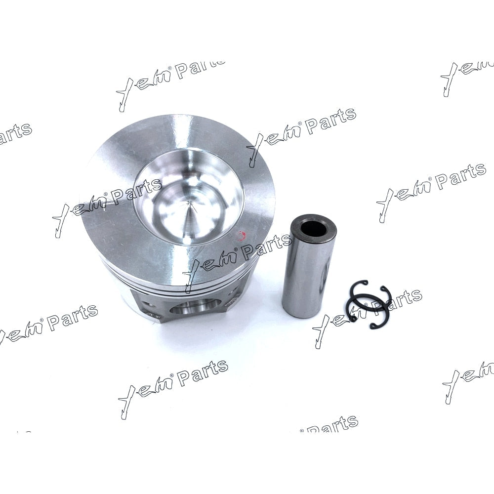 YEM Engine Parts 4 Set Piston & Rings & One Gasket Set Kit For Yanmar 4D94 4TNE94 Engine For Yanmar