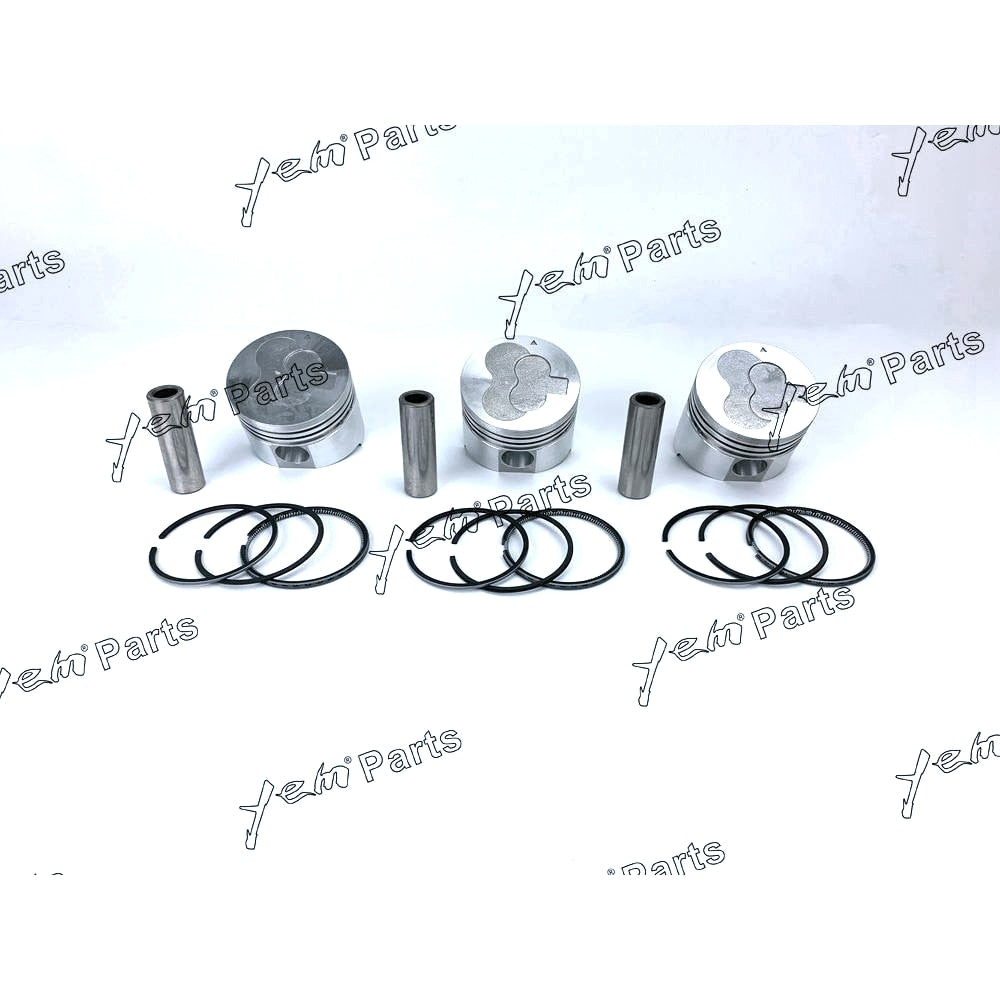 YEM Engine Parts Piston + Ring Kit Set STD For Mitsubishi L3E PIN:21MM Engine Parts For Mitsubishi