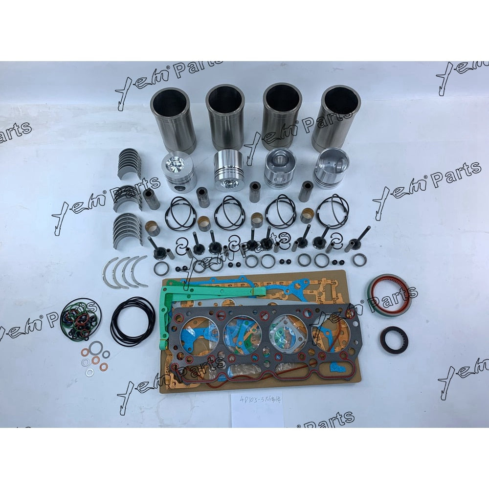 YEM Engine Parts Overhaul Rebuild Kit For Komatsu 4D105-3 Engine 4D105-3C D31S-16 D31P-16 D31Q-16 For Komatsu