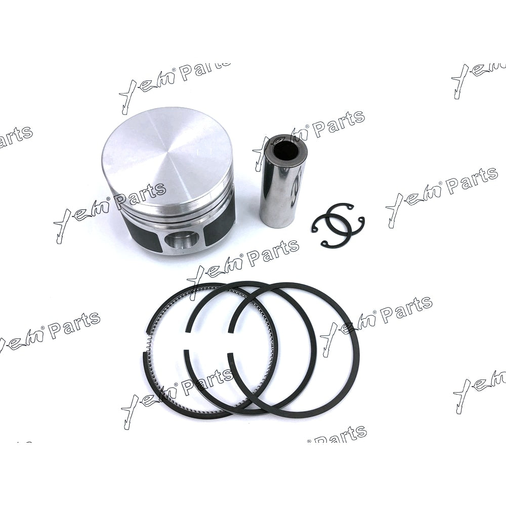 YEM Engine Parts Piston + Ring Kit Set STD 72mm For Kubota D850 x3 PCS Engine Parts For Kubota