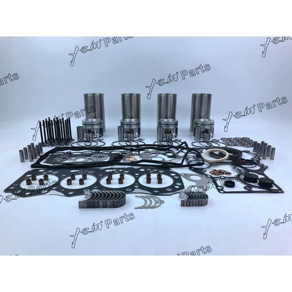 YEM Engine Parts New Rebuild Kit For Isuzu 4JJ1-XYSS For Case CX130BLC CX130C CX135C CX160C CX180C For Isuzu