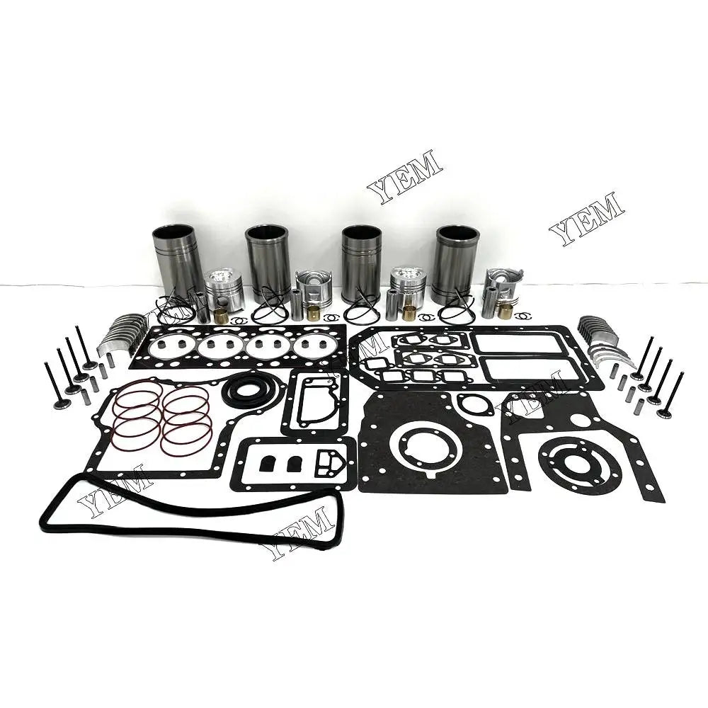 Free Shipping N4105ZLD52 Engine Rebuilding Kit With Full Gasket Set Piston Rings Liner Bearing Valves For Weichai engine Parts YEMPARTS