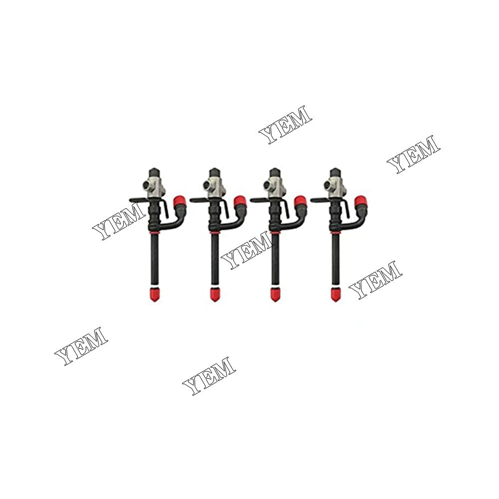 YEM Engine Parts 4PCS Fuel Injector RE507766 38416 RE531436 SE501103 For John Deere 4045D 6068T For John Deere