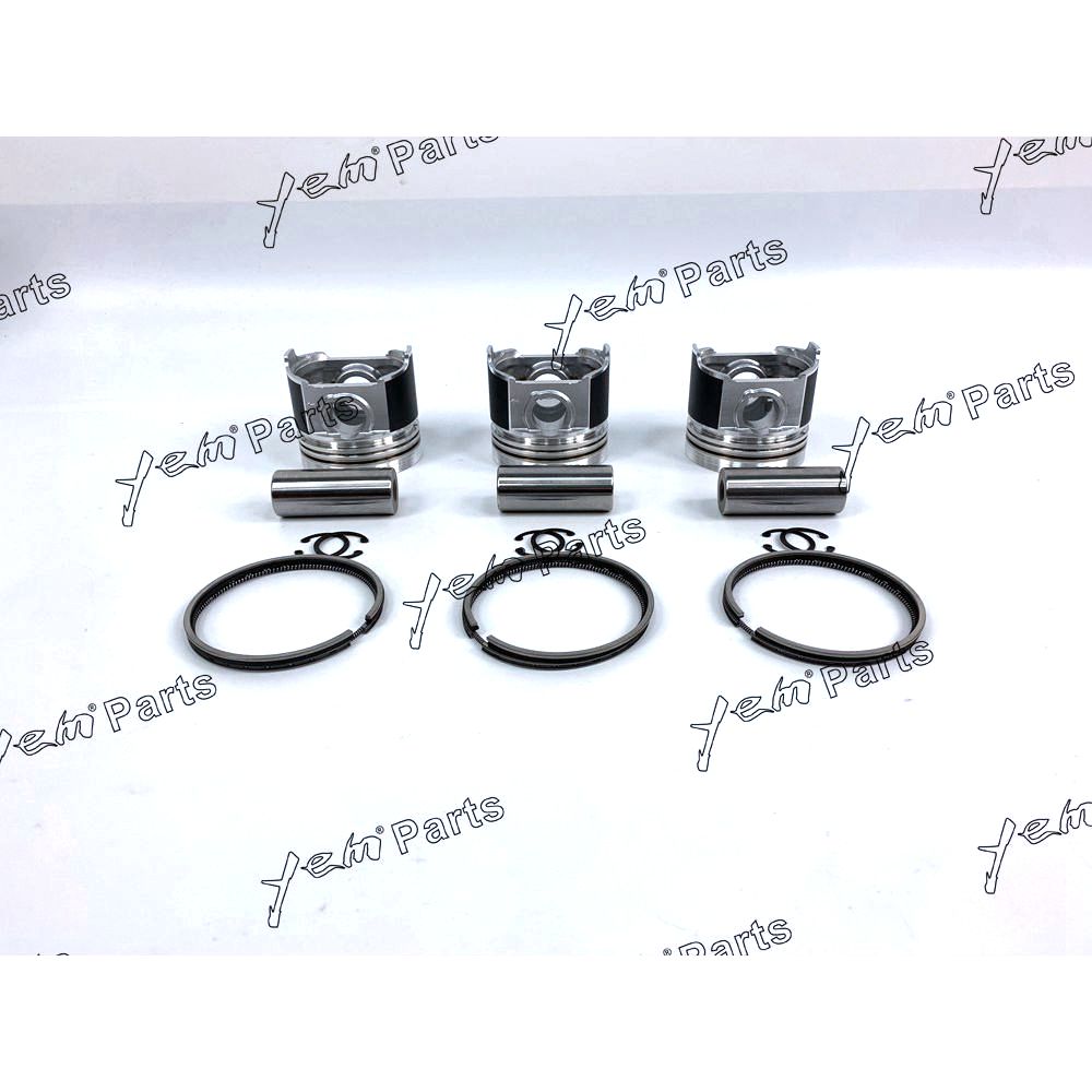 YEM Engine Parts For Shibaura N843 N843T N843L Piston Kit & Ring New For Holland L140 L150 Engine For Shibaura