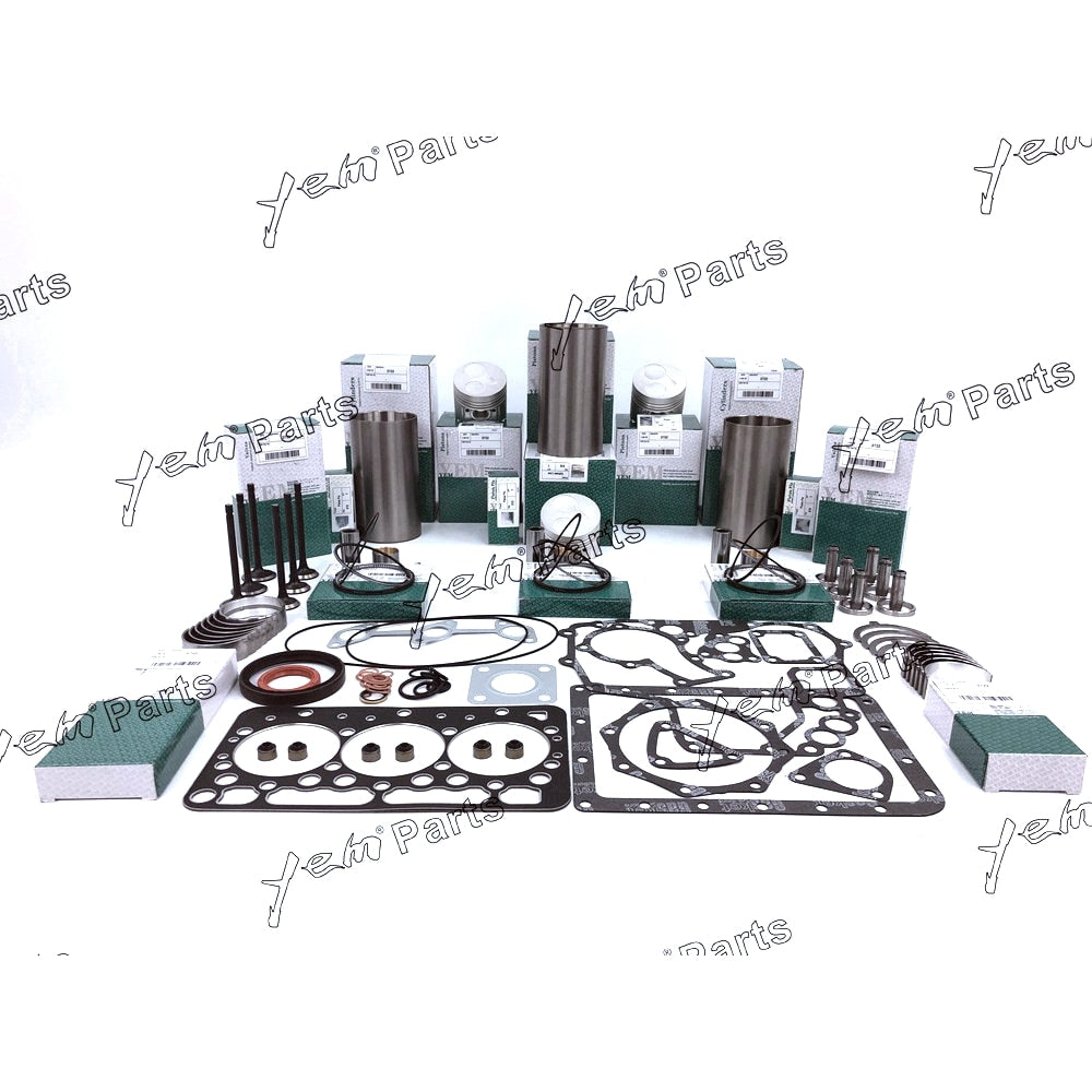 YEM Engine Parts Rebuild Kit For Kubota D722 Engine G1900 G1900S GF1800 GF1800E ZD18 Zero W Valves For Kubota