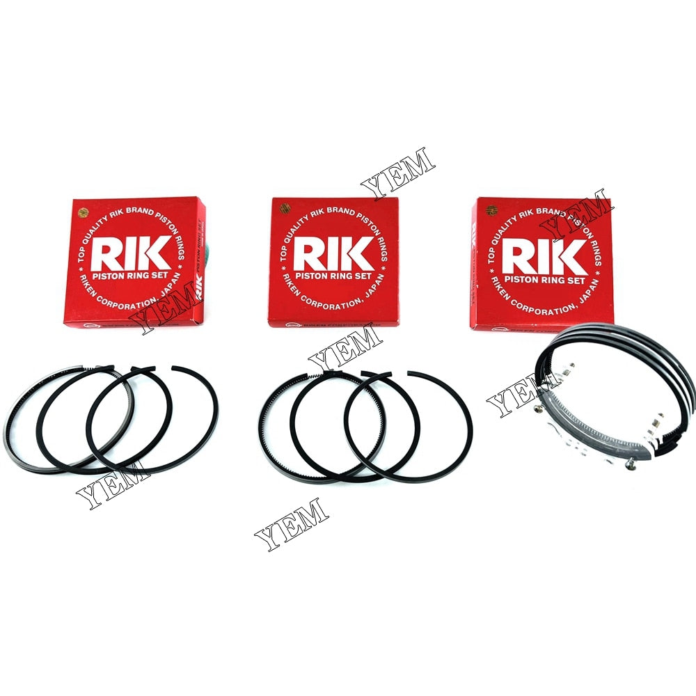 YEM Engine Parts Piston Rings Set 104mm For Cummins QSB Iveco F4GE9454K 1930922 8045.25 8094845 For Cummins