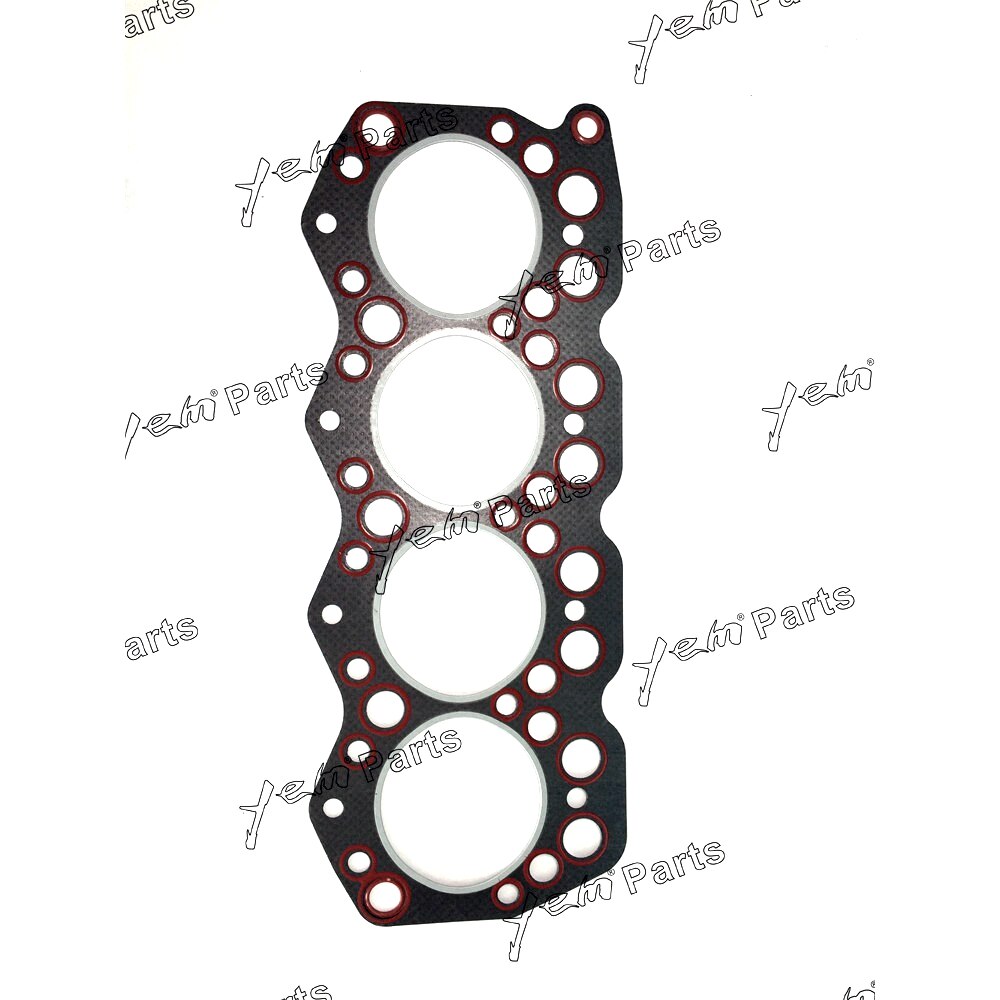 YEM Engine Parts Full Gasket Kit With Cylinder Head Gasket For Mitsubishi S4E2 S4E2T Diesel For Mitsubishi