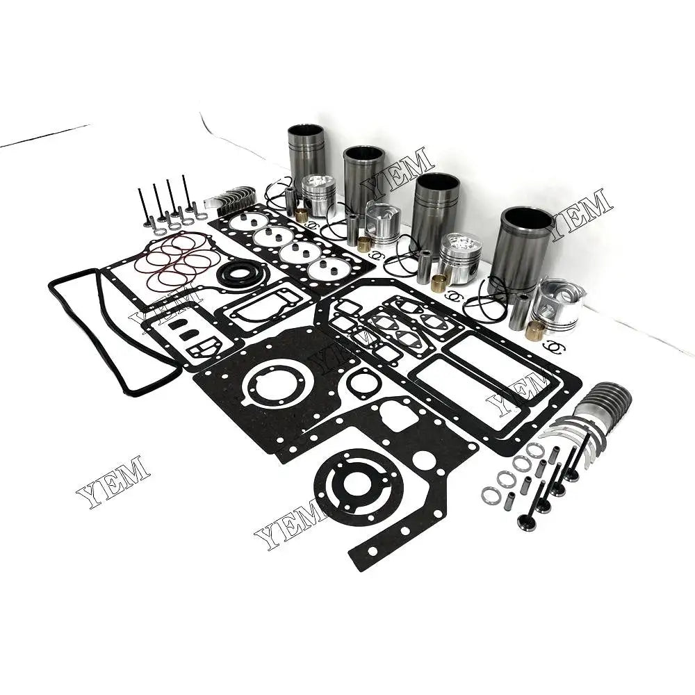 Free Shipping N4105ZLD52 Repair Kit With Piston Rings Liner Bearing Valves Cylinder Gaskets For Weichai engine Parts YEMPARTS