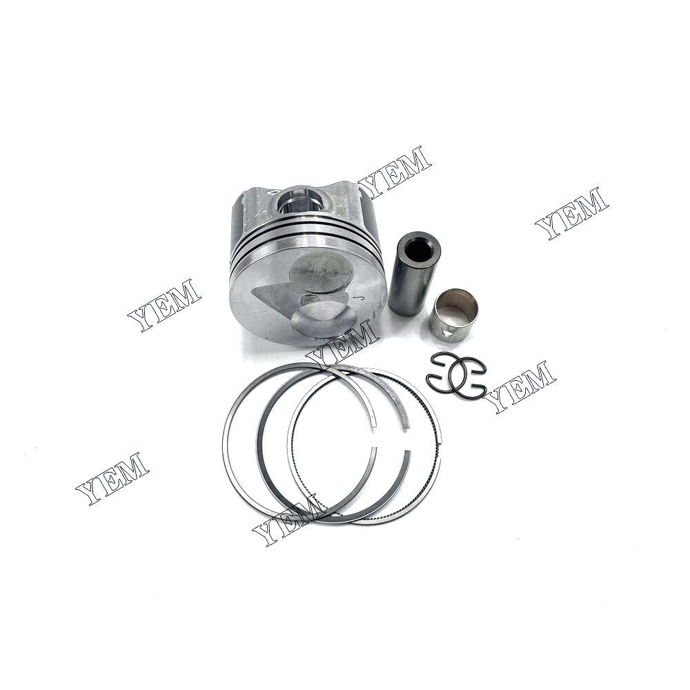 YEM Z602 Cylinder Piston Set And Piston Rings H1G81-21112 Kubota excavator diesel engine Hanix H09D excavator YEMPARTS