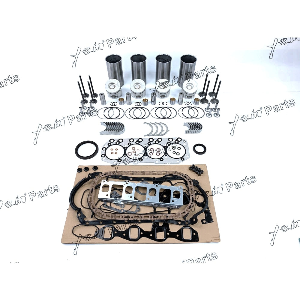 YEM Engine Parts For Isuzu 4JB1 2.8L Engine For Bobcat 1213 843 853 Loaders Overhaul Rebuild Kit For Isuzu