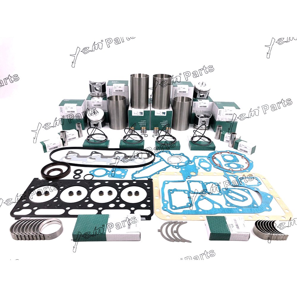 YEM Engine Parts Overhaul Rebuild Kit For Kubota V2003 V2003T V2003MDI For Bobcat 337D 341D excavator For Kubota