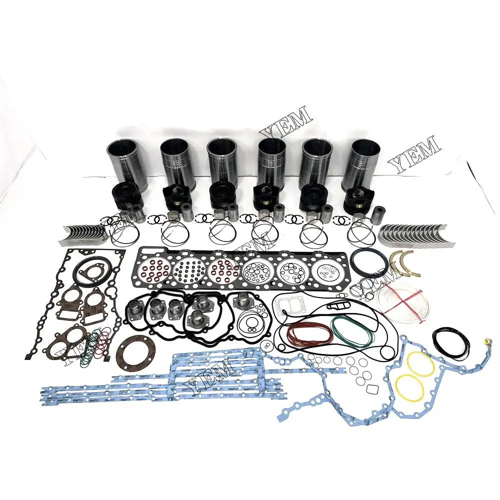 1 year warranty For Caterpillar Engine Overhaul Kit With Bearings Piston Rings Liner Cylinder Gaskets C18 engine Parts YEMPARTS