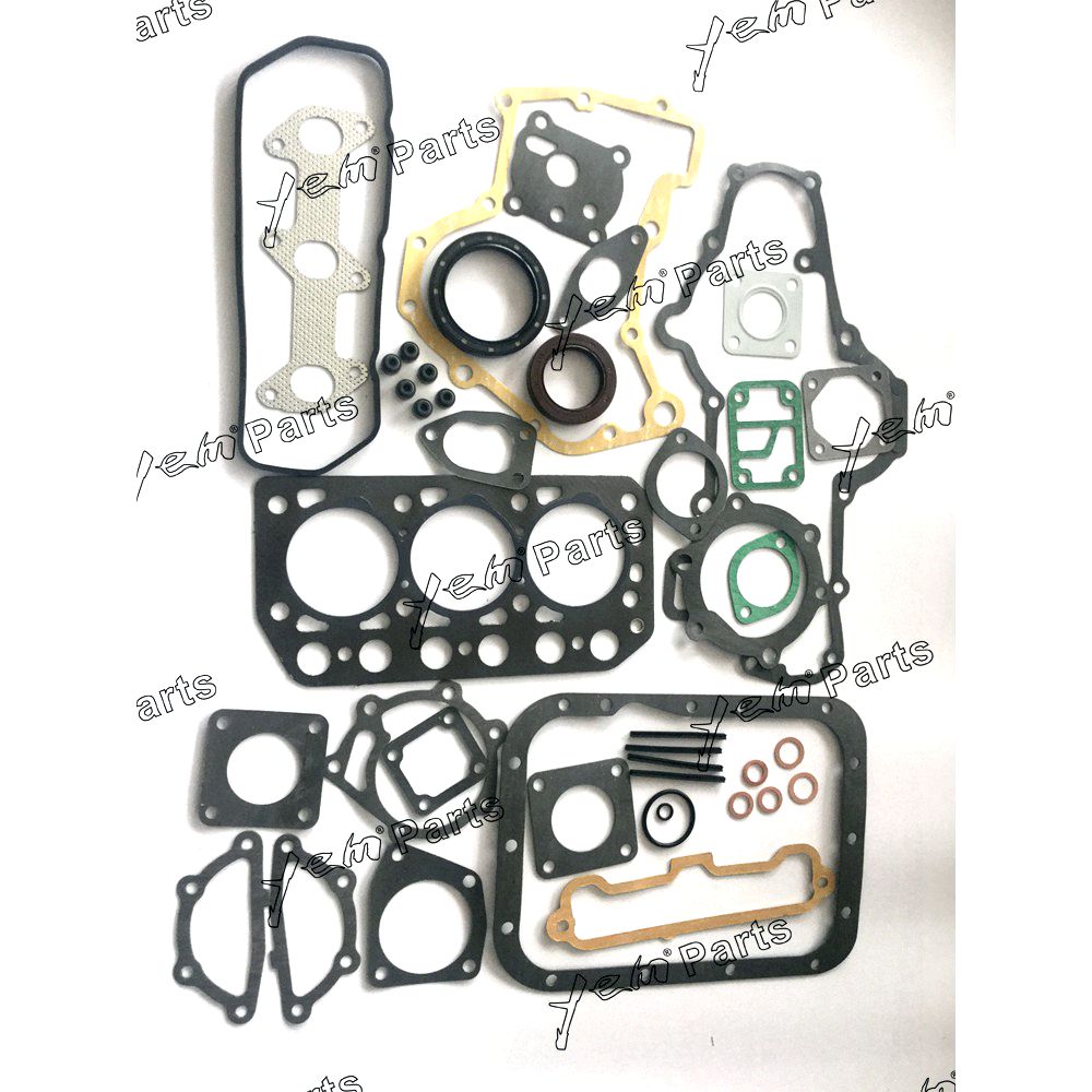 YEM Engine Parts For Mitsubishi K3F Full Overhaul Head Gasket Set kit Fit For MTE2000 MT20 Tractor For Mitsubishi