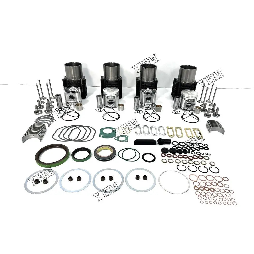 competitive price Engine Rebuild Liner Kit With Bearing Valve Gasket Kit For Deutz F4L912W excavator engine part YEMPARTS