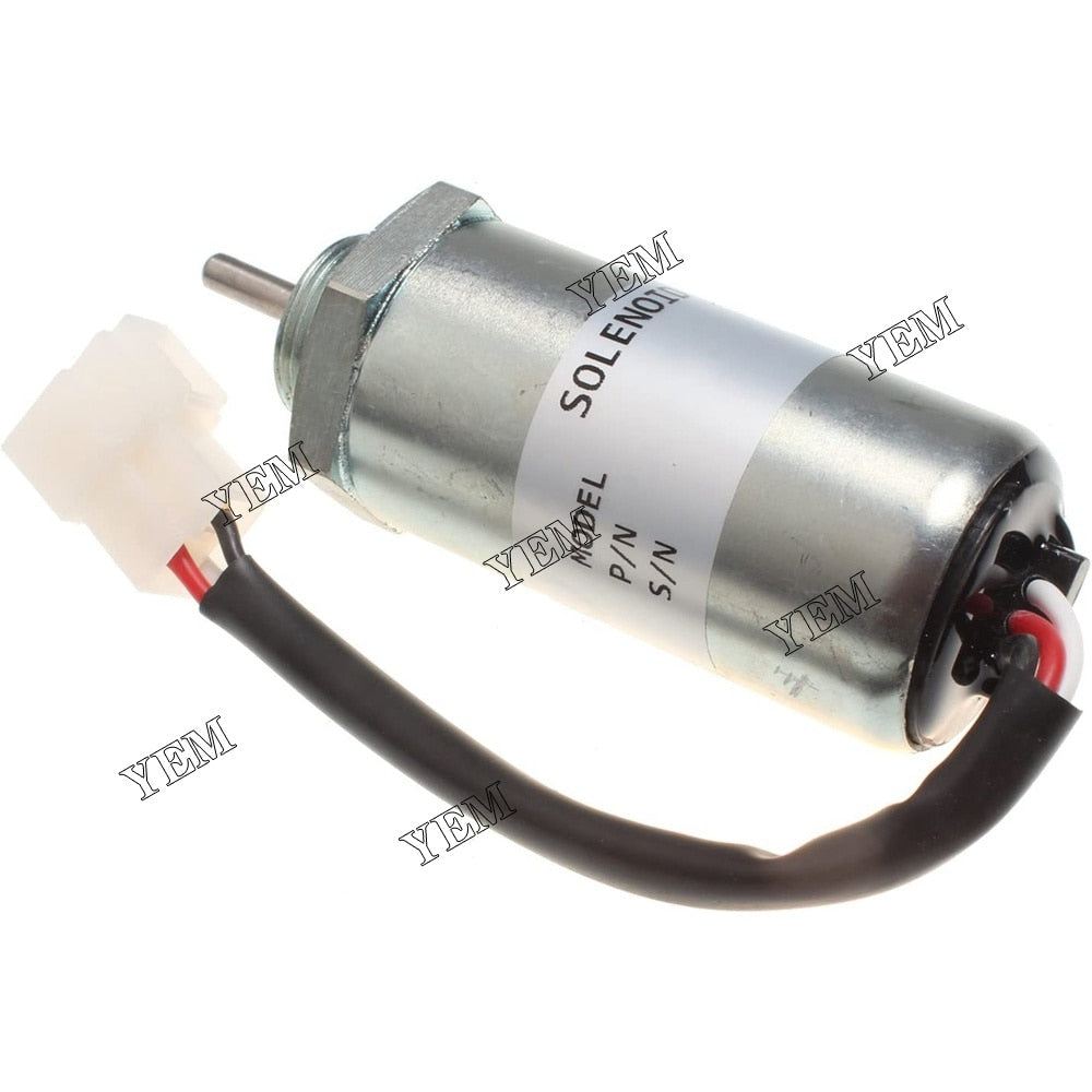 YEM Engine Parts 897183-0140 MV1-70 Stop Solenoid 12V For Hitachi Excavator EX50U W Isuzu Engine For Isuzu