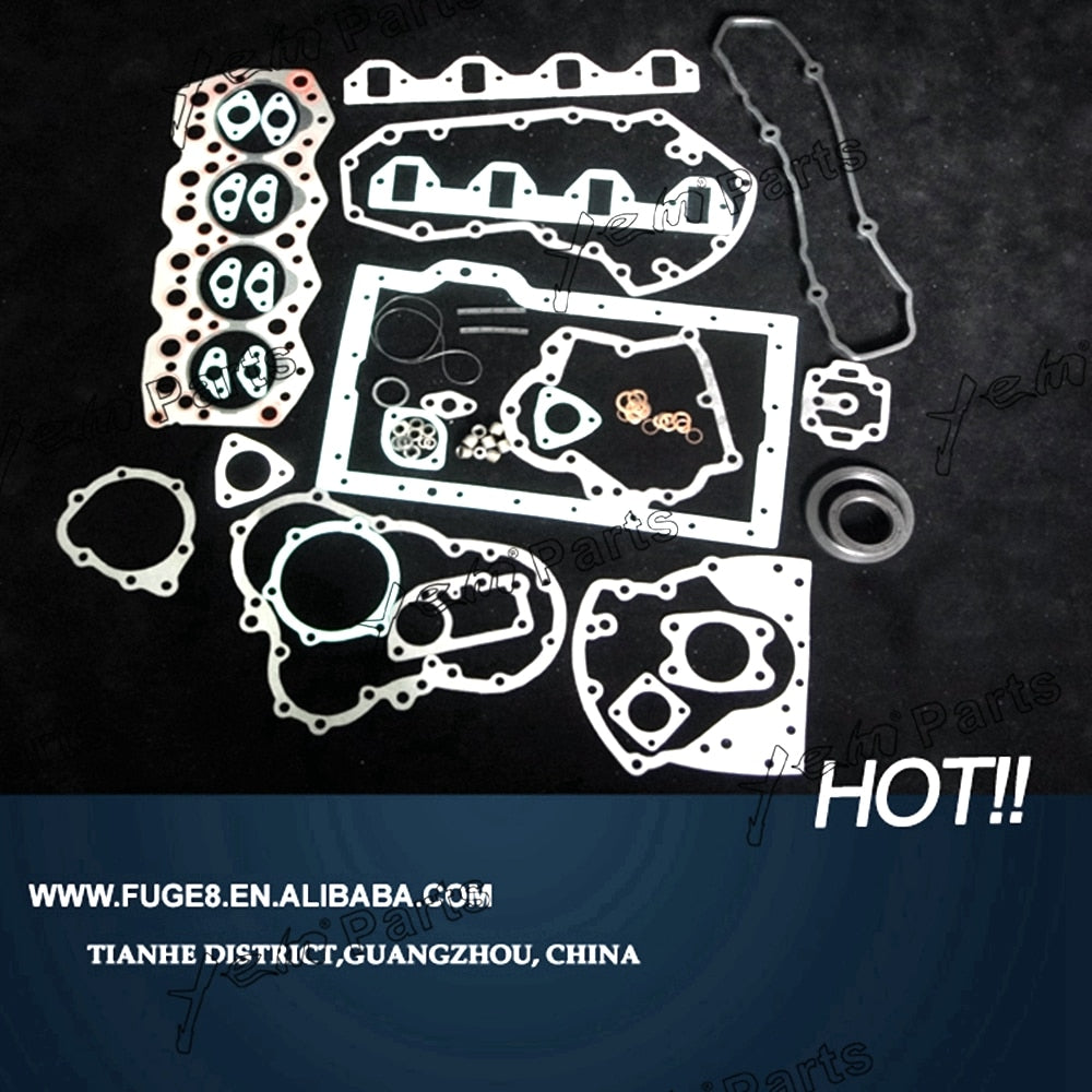 YEM Engine Parts STD Full Gasket W Cylinder Head Gasket For Mitsubishi K4M Engine For Mitsubishi