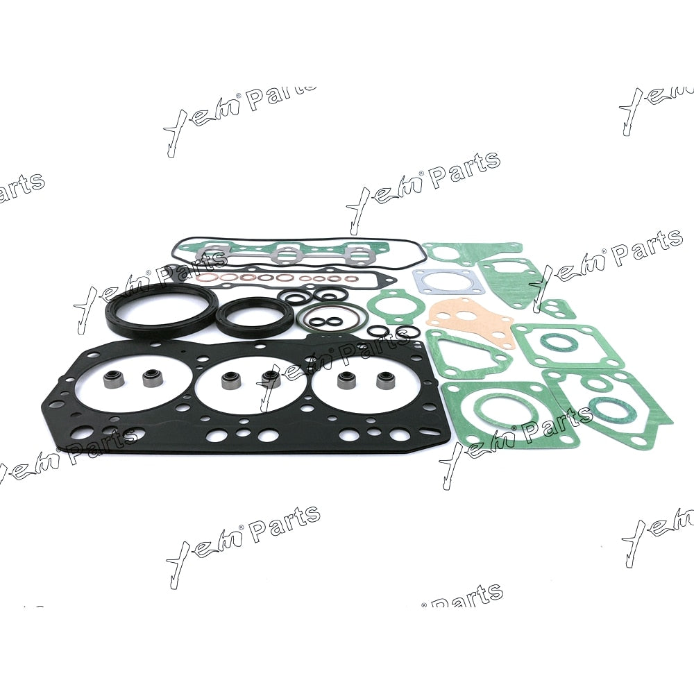 YEM Engine Parts Full Gasket Kit Set For Yanmar 3TNV82 3TNV82-T Engine Excavator Loader For Yanmar