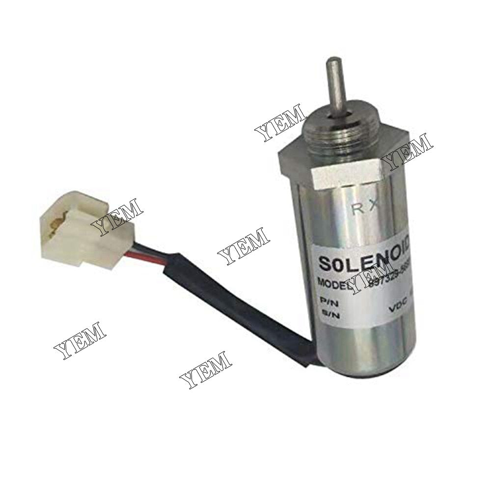 YEM Engine Parts For Hitachi Excavator For Isuzu Engine 4LE2 12V Fuel Shutoff Solenoid 897329-5688 For Isuzu