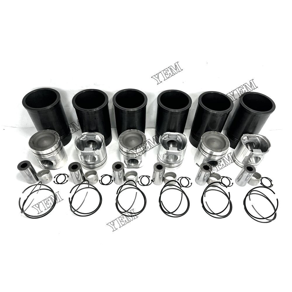 YEM 6D170 Cylinder Liner Kit Komatsu excavator diesel engine YEMPARTS