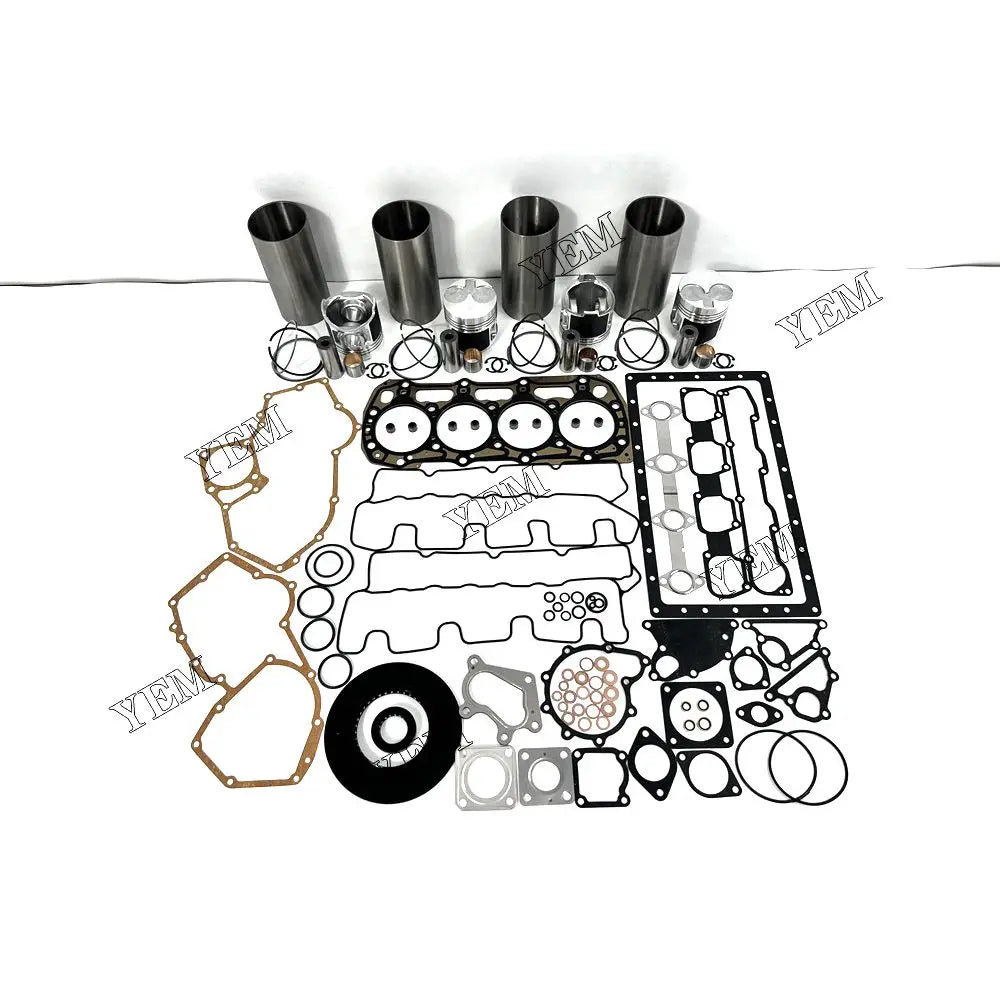 competitive price Engine Liner Kit With Full Gasket Set For Caterpillar 3024C excavator engine part YEMPARTS