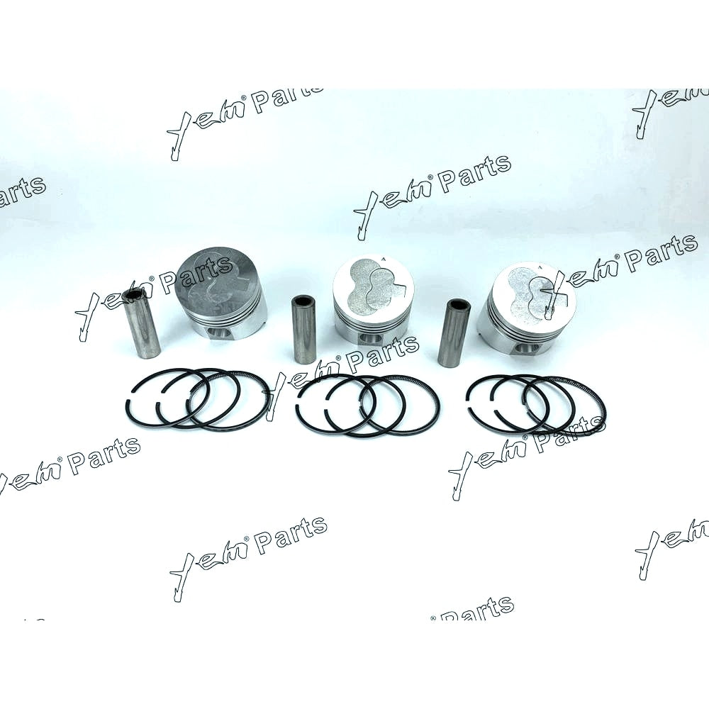 YEM Engine Parts Piston + Ring Kit Set STD For Mitsubishi L3E PIN:21MM Engine Parts For Mitsubishi