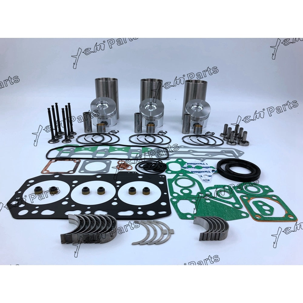 YEM Engine Parts 3TNV88-QTB Rebuild Kit For Yanmar Engine For Takeuchi TB135 Compact Excavator For Yanmar