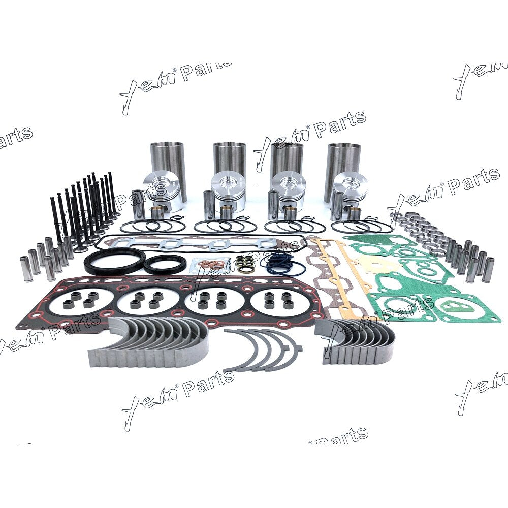 YEM Engine Parts For Yanmar For Komatsu Engine Part 4TNV84T S4D84E S4D84E-5P-BA Overhaul Rebuild Kit For Yanmar