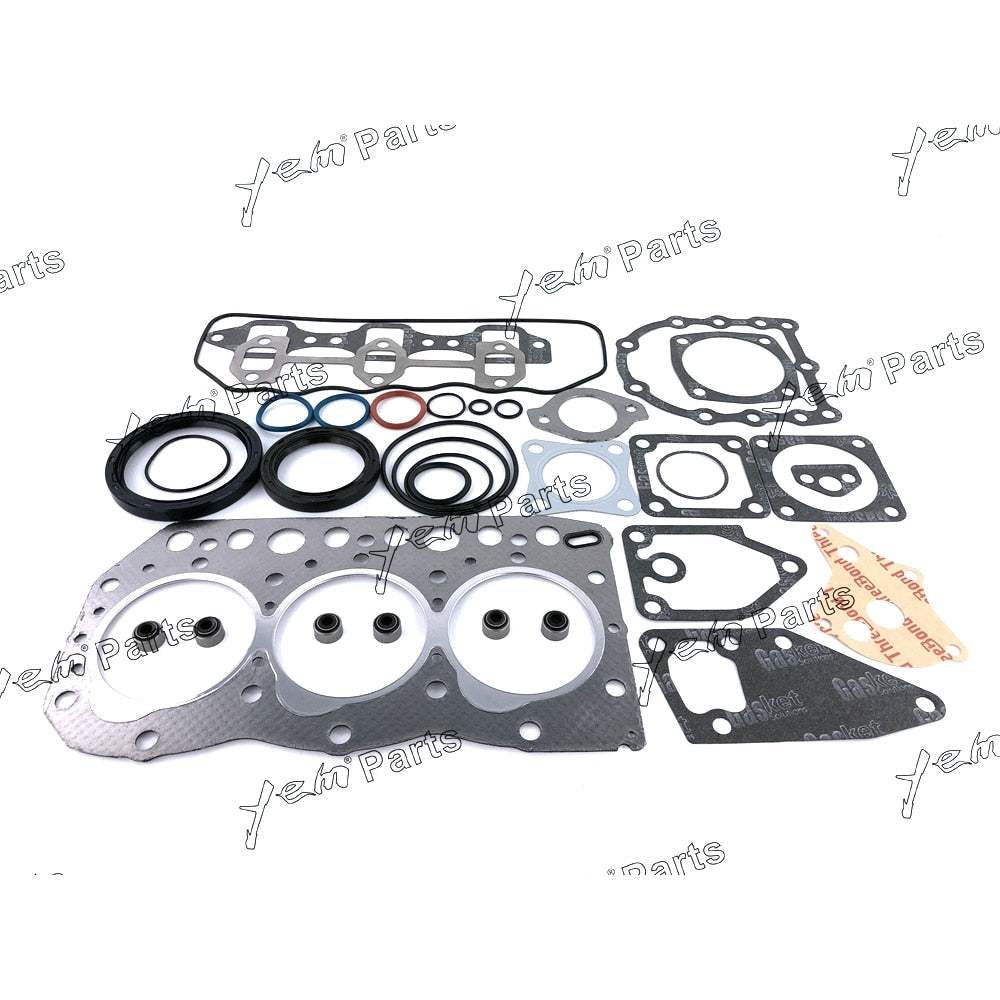 YEM Engine Parts Full Gasket Kit For Yanmar 3TN75-RJ 3TN75 3TN75E 3TN75U 3TNV75 For John Deere F17 FX17 For Yanmar