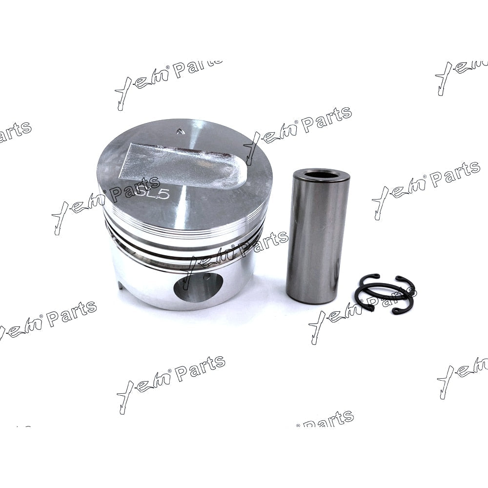 YEM Engine Parts 4 Set STD Piston & Pin, Ring Kit For Mitsubishi S4L S4L2 Engine For Mitsubishi