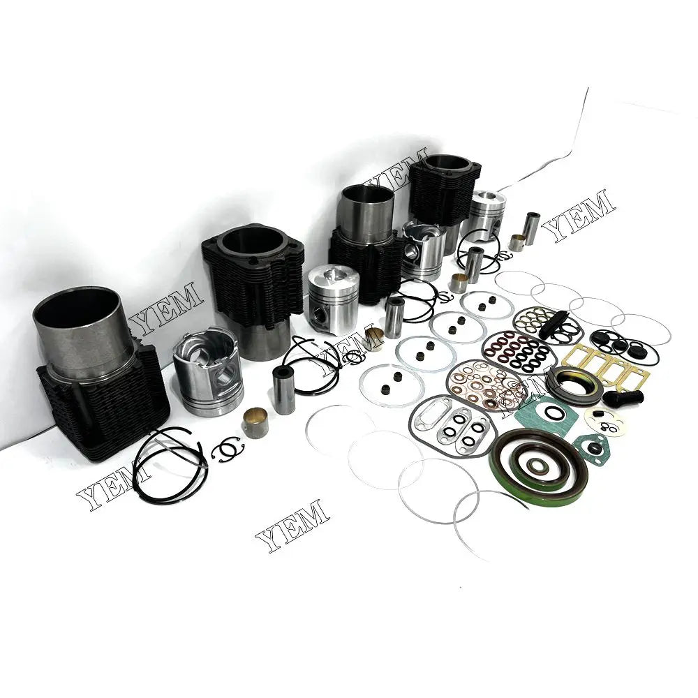 competitive price Overhaul Liner Kit With Gasket Set For Deutz BF4L913 excavator engine part YEMPARTS