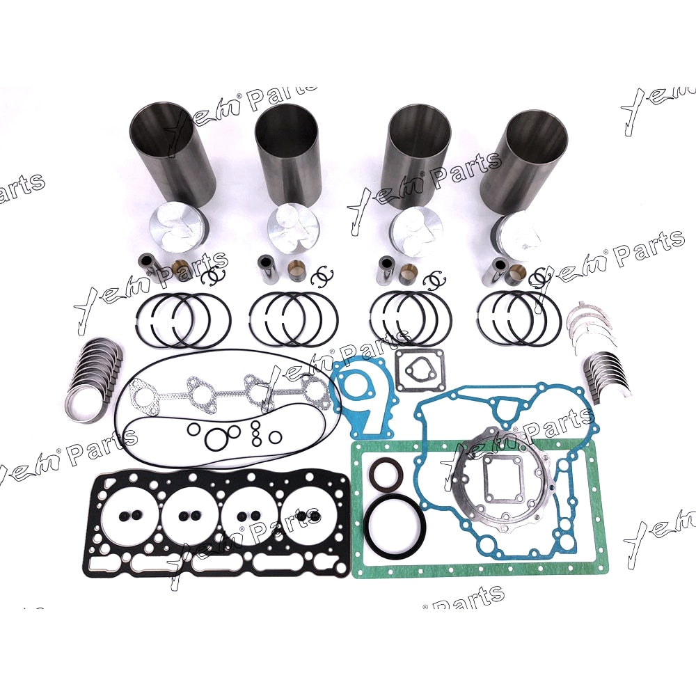 YEM Engine Parts Engine Overhaul Rebuild Kit For Kubota V1305 (B2410HSD, F3060) - Customizable Engine Parts For Kubota