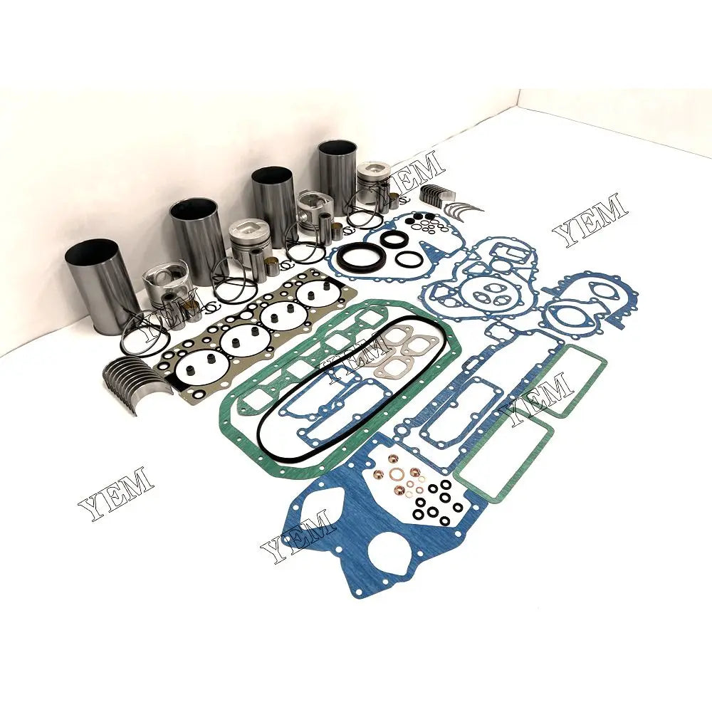 competitive price Overhaul Rebuild Kit With Gasket Kit Engine Bearing Set For Isuzu 4BE1 excavator engine part YEMPARTS